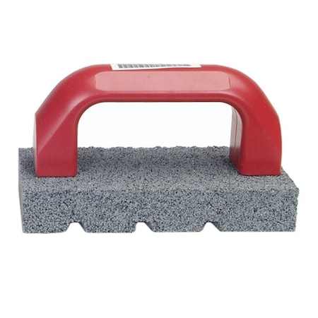 Norton Co SHARPENING STONES, Rubbing Brick - Fluted with Handle, Size: 8 x 3-1/2 x 1-1/2 614636-87795